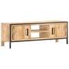 vidaXL TV-Schrank 120×30×40 cm Raues Mangoholz