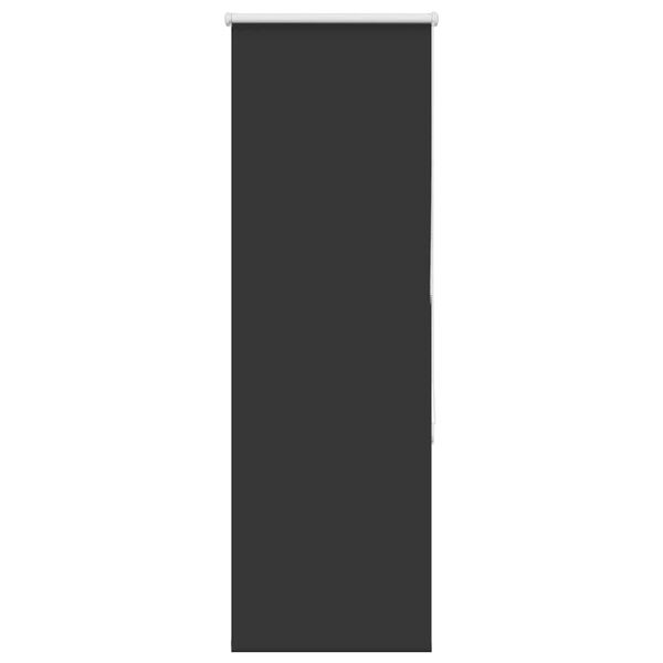 vidaXL Verdunkelungsrollo Schwarz 60x175 cm Stoffbreite 55,7 cm