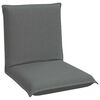 vidaXL Bodenstuhl Dunkelgrau 54 x 64 x 59 cm Stoff