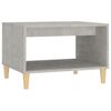 vidaXL Couchtisch Betongrau 60x50x40 cm Holzwerkstoff