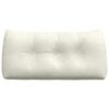 vidaXL R&uuml;ckenkissen Creme 100 x 24 x 50 cm Samt