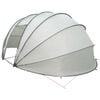 vidaXL Poolzelt Kuppel Grau 538 x 440 x 204 cm