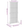 vidaXL Sichtschutz Innen/Au&szlig;en 180,5 cm Massivholz Akazie