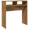 vidaXL Konsolentisch R&auml;uchereiche 78x30x80 cm Holzwerkstoff