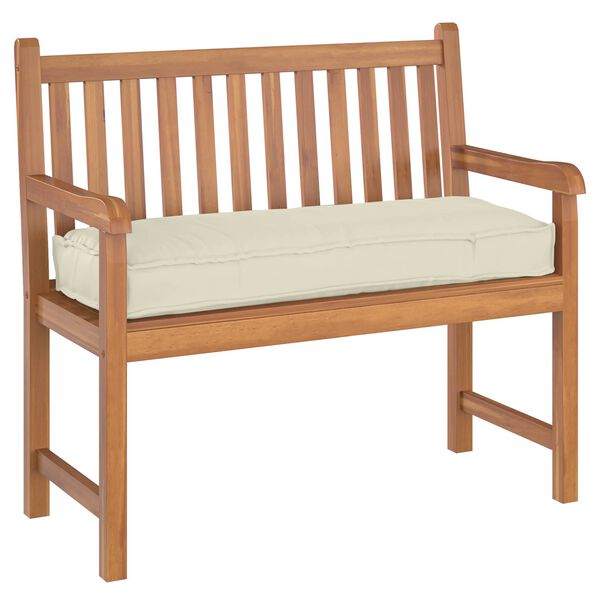 vidaXL Kissen Creme 110 x 40 x 8 cm Oxford-Stoff