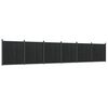 vidaXL Zaunelement Grau 1045x186 cm WPC