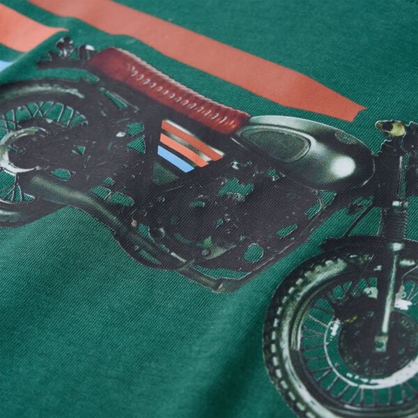 Kinder-Langarmshirt Gr&uuml;n 104