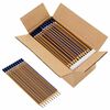 vidaXL HB Bleistifte &Oslash; 0,7 x 18 cm Blau und Gelb Massives Poplar Holz
