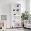 vidaXL Highboard Wei&szlig; 69,5x32,5x180 cm Holzwerkstoff