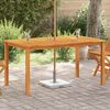 vidaXL Gartentisch 150x90x74 cm Massivholz Akazie