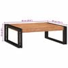 vidaXL Badregal mit Regal Braun 65 x 50 x 23 cm Massivholz Akazie