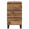 vidaXL Sideboard mit Schubladen Altholz Holzwerkstoff