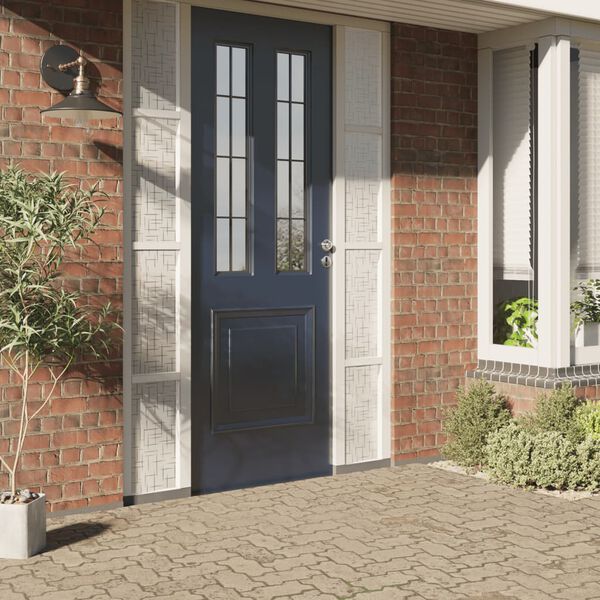 vidaXL Fensterfolie Matt Sternen-Muster 90x500 cm PVC