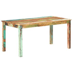 vidaXL Esstisch Altholz Massiv 160x80x76 cm