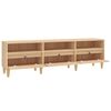vidaXL TV-Schrank Sonoma-Eiche 150x30x44,5 cm Holzwerkstoff