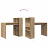 vidaXL Schreibtisch Artisan-Eiche 108 x 55 x 103.5 cm Holzwerkstoff