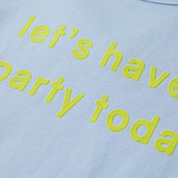 Kinder-T-Shirt Hellblau 92