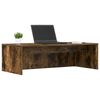 vidaXL Wandtisch Ger&auml;ucherte Eiche 100 x 45 x 30 cm Holzwerkstoff
