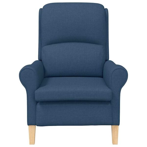 vidaXL Sessel Blau 76 x 94 x 102 cm Stoff