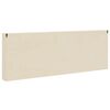 vidaXL Wanddisplay-Case Beige 100 x 8,5 x 36 cm Holzwerkstoff