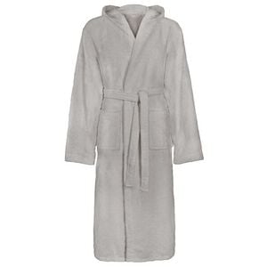 vidaXL Bademantel KINN Grau XL Baumwolle