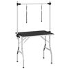 vidaXL Trimmtisch Schertisch mit 2 Schlingen für Hunde Katzen Klappbar