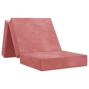 vidaXL Klappsofa Bett 75 x 67 x 45 cm Rosa