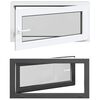 vidaXL Kellerfenster RISOR 100 x 50 cm PVC und Glas Anthrazit