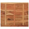 vidaXL Tischplatte 100x80x2,5 cm Rechteckig Massivholz Akazie