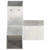 vidaXL Pfostenverbinder 4 Stk. Y-Form Verzinktes Metall 71 x 71 mm