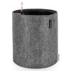LECHUZA Pflanzgef&auml;&szlig; TRENDCOVER 32 Felt ALL-IN-ONE Dunkelgrau