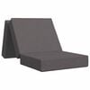vidaXL Klappsofa Bett 75 x 63 x 45 cm Hellgrau