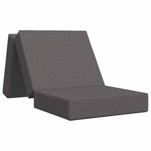 vidaXL Klappsofa Bett 75 x 63 x 45 cm Hellgrau
