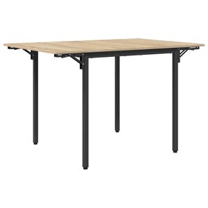 vidaXL Ausziehbarer Esstisch 120 x 81,5 x 75 cm Holzwerkstoff