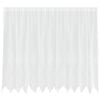vidaXL Spitzenvorhang Wei&szlig; 180 x 300 cm Polyester