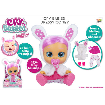iMC Toys Weinende Babypuppe Dressy Coney