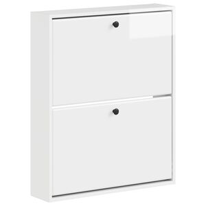 vidaXL Wandmontierter Schuhschrank BREDA 71 x 17 x 86 cm Holzwerkstoff