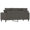 vidaXL 2-Sitzer-Sofa Dunkelgrau 140 cm Samt