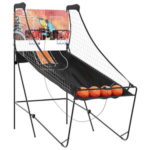 vidaXL Arcade-Basketballspiel mit 4 B&auml;llen f&uuml;r 2 Spieler
