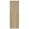 vidaXL Schuhschrank Sonoma-Eiche 30x35x100 cm Holzwerkstoff