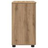 vidaXL Badezimmerschrank mit Speicher Artisan-Eiche 61 x 35 x 64 cm