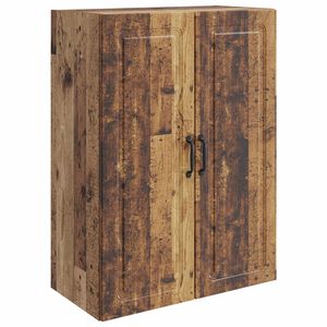 vidaXL Wandschrank 66 x 34,5 x 90 cm Holzwerkstoff Altholz