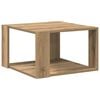 vidaXL Couchtisch Artisan-Eiche 51,5 x 51,5 x 30 cm Holzwerkstoff