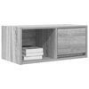vidaXL TV-Schrank Grau Sonoma 60x31x25,5 cm Holzwerkstoff