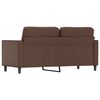 vidaXL 2-Sitzer-Sofa Braun 140 cm Kunstleder