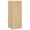 vidaXL Highboard Sonoma-Eiche 34,5x34x180 cm Holzwerkstoff