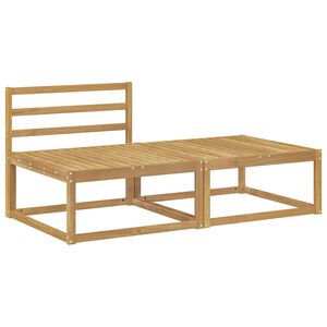 vidaXL 2 St&uuml;ck Outdoor-Fu&szlig;hocker Polyester Wei&szlig;