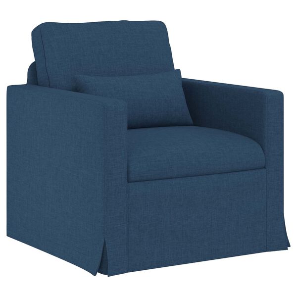 vidaXL Sofa 2 pcs Blau Gesamtabmessungen: 158 x 78 x 80 cm (B x T x H)