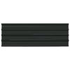 vidaXL Dachpaneel 12 pcs Anthrazit 129 x 45 cm Verzinkter Stahl