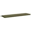 vidaXL Bankkissen SOEST 100 % Polyester Olivgr&uuml;n 160 x 40 x 5 cm